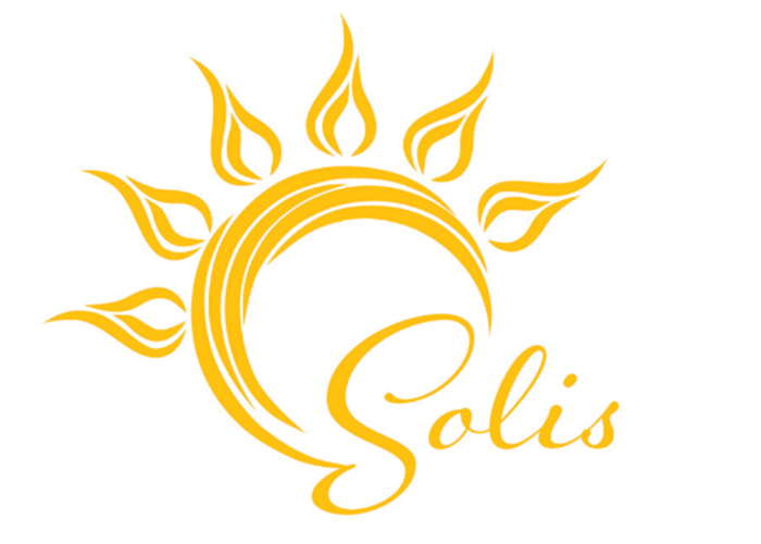 Solis House symbol showing a yellow sun.